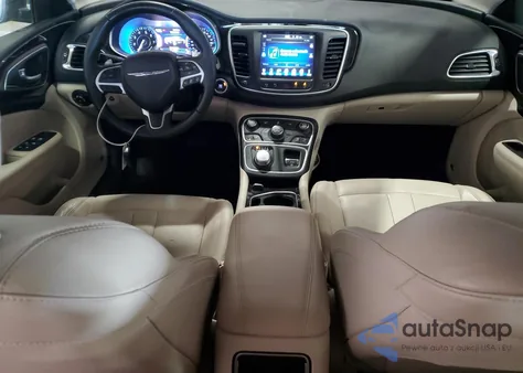 2015 Chrysler 200 C from USA, damaged, VIN 1C3CCCCG8FN520185